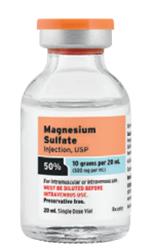MAGNESIUM SULF VIAL 50% 10ML 25/BOX
