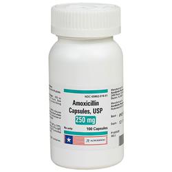 AMOXICILLIN CAP 250MG 100/BOTTLE