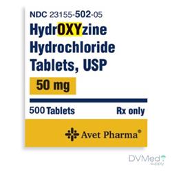HYDROXYZINE HCL TAB 50MG 1000/BOTTLE