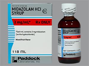 MIDAZOLAM SYRUP 2ML/ML
