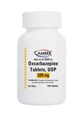 OXCARBAZEPINE 300MG TAB 100'S