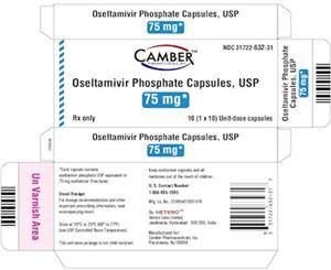 OSELTAMIVIR PHOSPHATE CAP 75MG 10/BOX