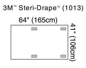 STERI DRAPE C ARM 64