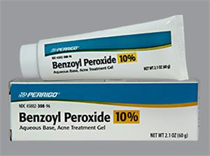 BENZOYL PEROXIDE GEL 10%  60GM