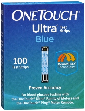ONE TOUCH ULTRA TEST STRIPS 100/BOX