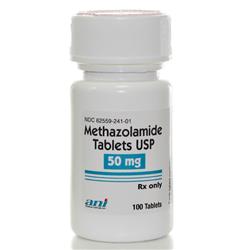 METHAZOLAMIDE TAB 50MG 100/BOTTLE