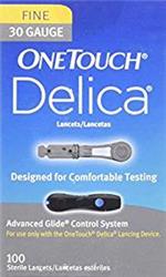 LANCET ONE TOUCH DELICA 30G 100/BOX