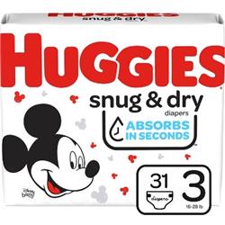 DIAPERS LITTLE SNUGGLERS SIZE 3 112/CASE