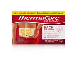 THERMACARE HEAT WRAP LOW BACK  XL 2/BOX
