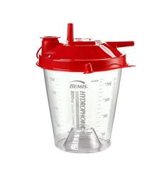 SUCTION CANNISTER 800CC W/ HYDROPHOBIC