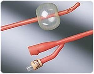 CATHETER URETHRAL INTERMITTENT RED RUBBE