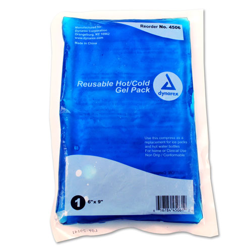 COLD/HOT PACK REUSABLE GEL 6