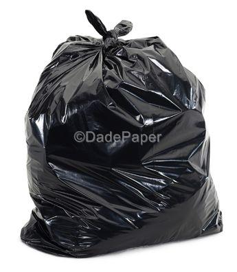GARBAGE CAN LINER 7-10 GALLON BLACK 500/