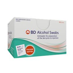 ALCOHOL PREP PAD BD 100/BOX