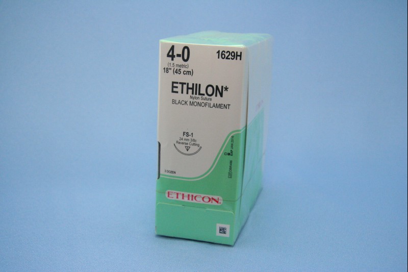 ETHICON SUTURE 4-0 ETHILON 18