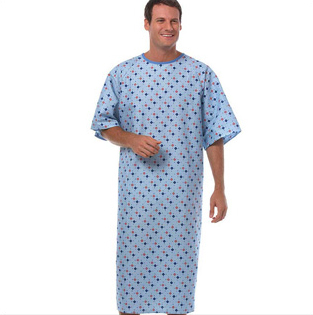 GOWN CLOTH ADULT LARGE ASSORTED