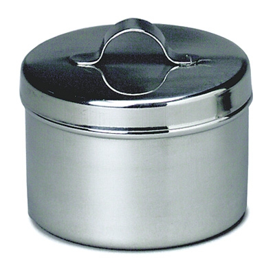 OINTMENT JAR S/S 9OZ W/COVER
