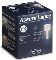 LANCET ASSURE 25G 200/BOX