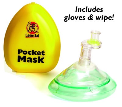 CPR POCKET MASK LAERDAL WITH ONE WAY