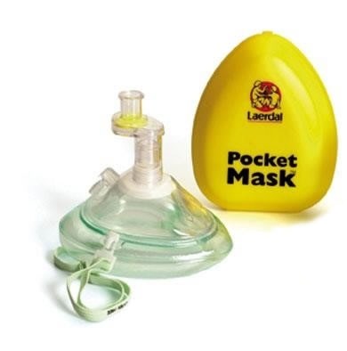CPR POCKET MASK LAERDAL WITH OXYGEN