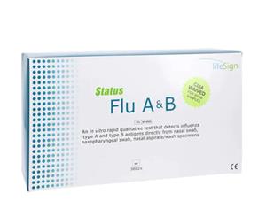 FLU TEST A&B STATUS PROMO 5X25/BOX