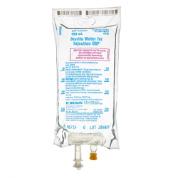 WATER FOR INJECTION 250ML BAG 24/CASE