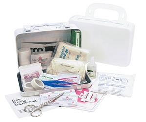 FIRST AID KIT PLASTIC 10 PERSON