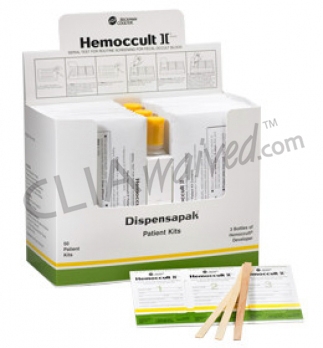 HEMOCCULT II DISPENSAPACK 3'S 100/CASE